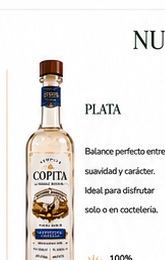 Tequila Copita Plata